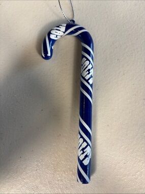 Indianapolis Colts NFL Candy Cane Christmas Ornament Forever Collectibles